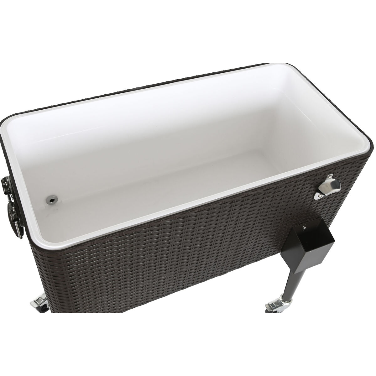 Переносной Холодильник DKD Home Decor Коричневый Металл синтетический ротанг 76 L 83 x 48 x 86 cm-7