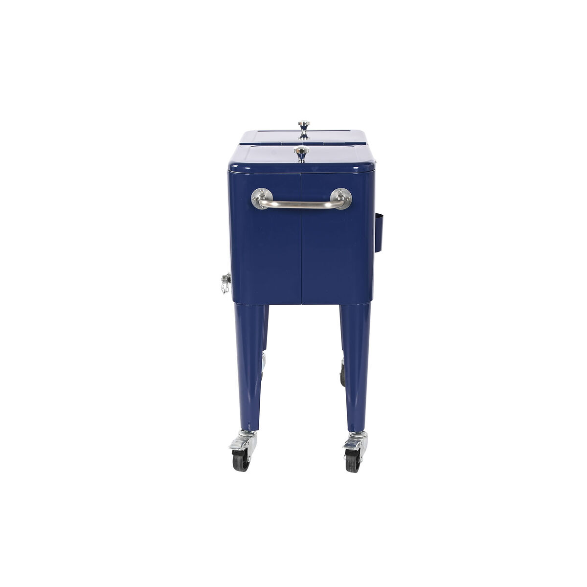 Переносной Холодильник Home ESPRIT Тёмно Синий Сталь полипропилен 56 L 74 x 43 x 80 cm-2