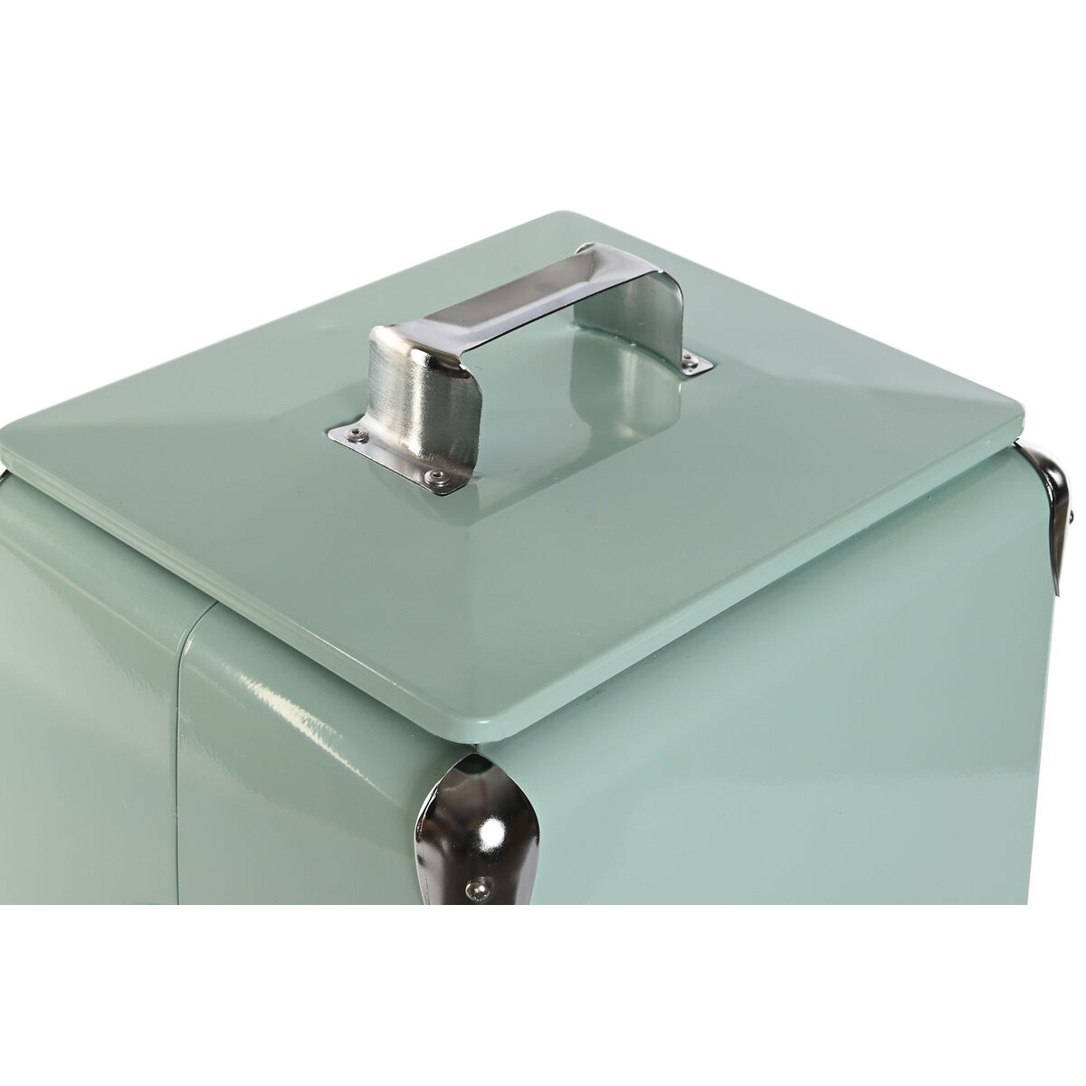 Переносной Холодильник Home ESPRIT Зеленый PVC Металл Сталь полипропилен 17 L 32 x 24 x 43 cm-3