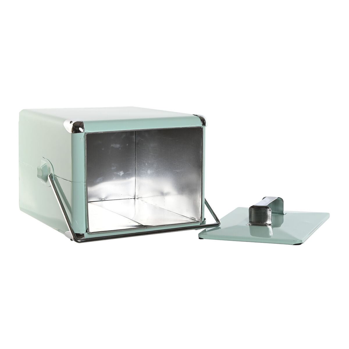 Переносной Холодильник Home ESPRIT Зеленый PVC Металл Сталь полипропилен 17 L 32 x 24 x 43 cm-4