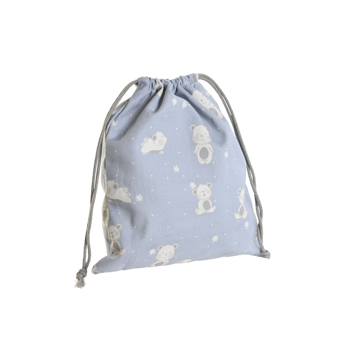 Сумка DKD Home Decor Синий Белый Розовый osos 24 x 2 x 26 cm (2 штук)-3