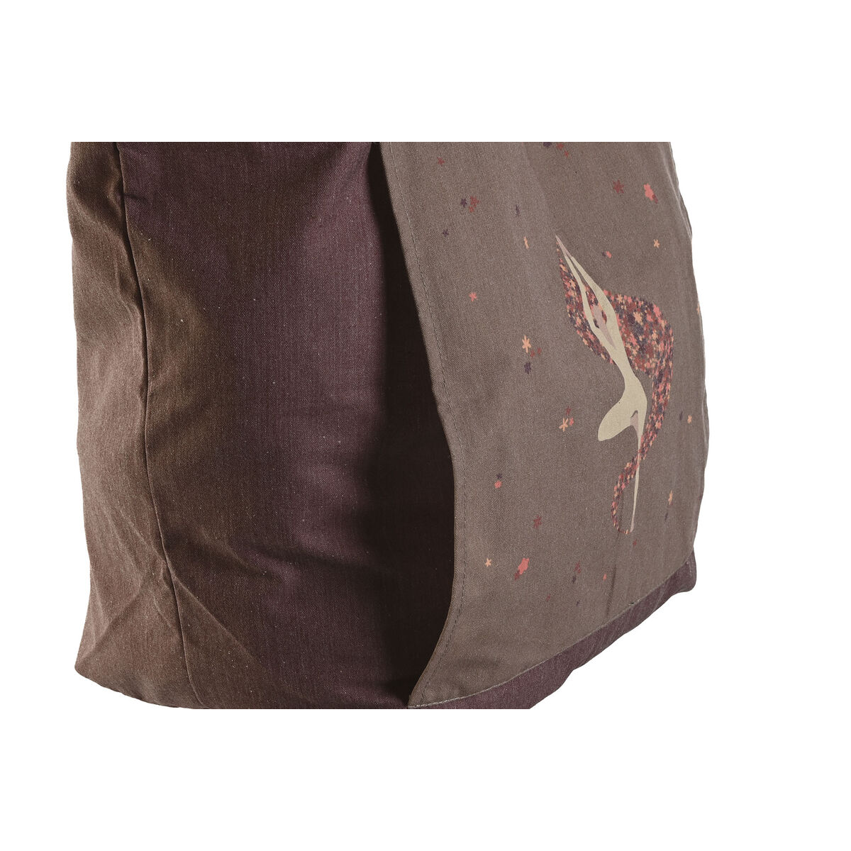 Сумка из ткани DKD Home Decor Коричневый Зеленый Бордовый Полотно 68 x 30 x 55 cm (3 штук)-2