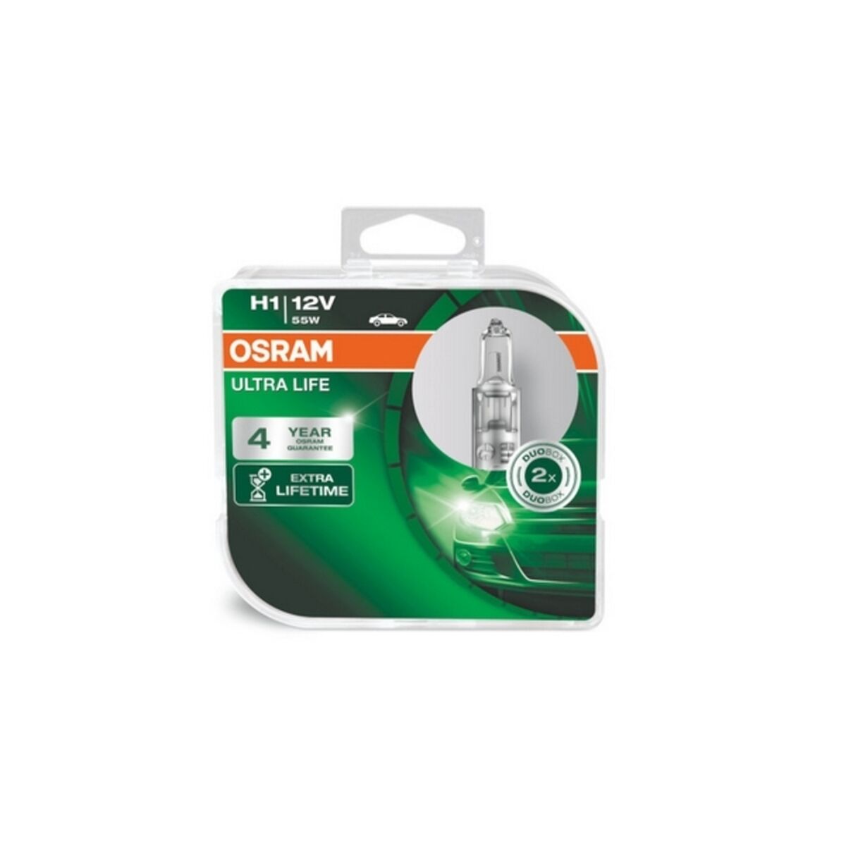 Автомобильная лампа ULTRA LIFE H1 Галогеновый Переднее колесо H1 55 W 12 V (Пересмотрено A)-5
