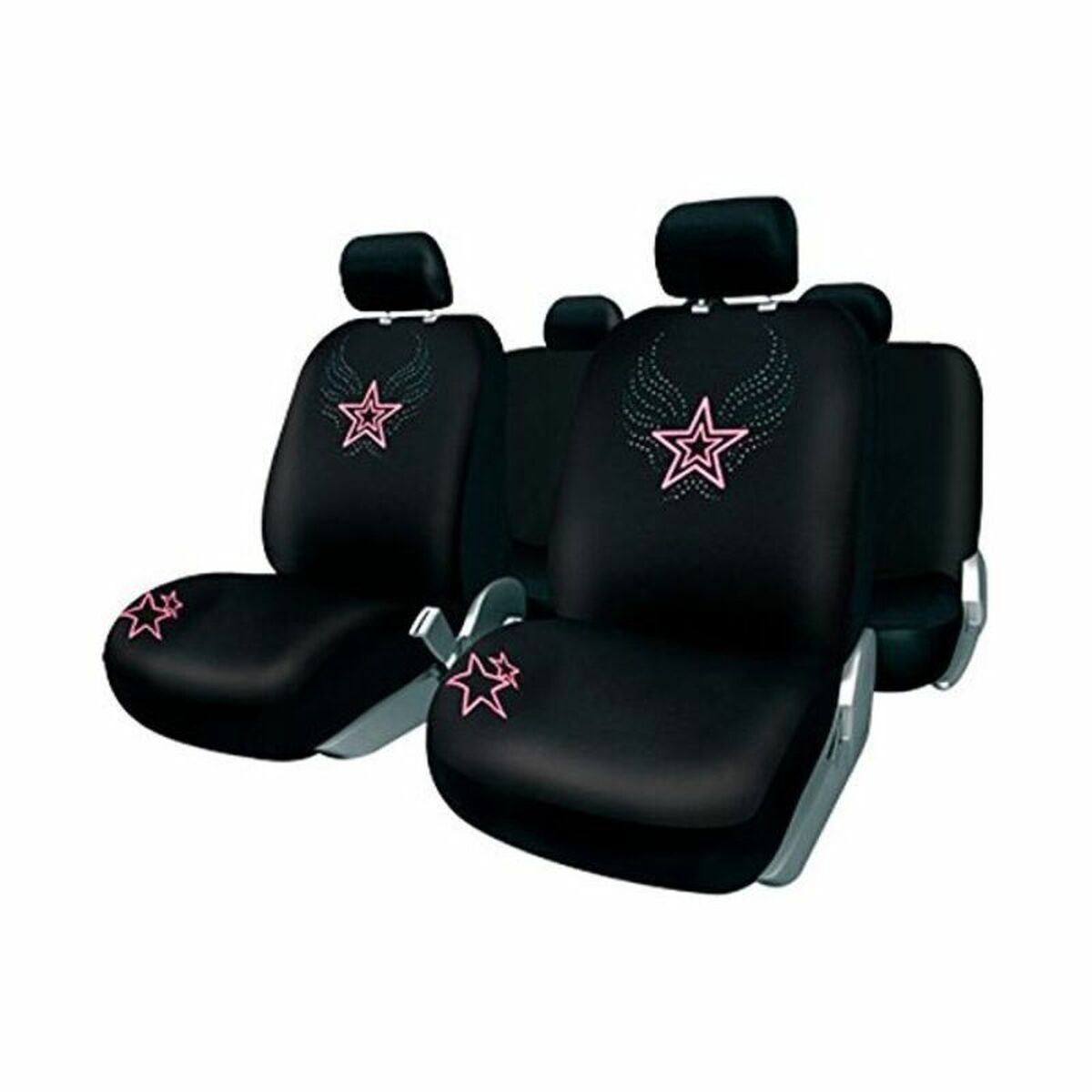 Комплект чехлов на сиденья BC Corona Ibiza Универсальный (11 pcs)-2