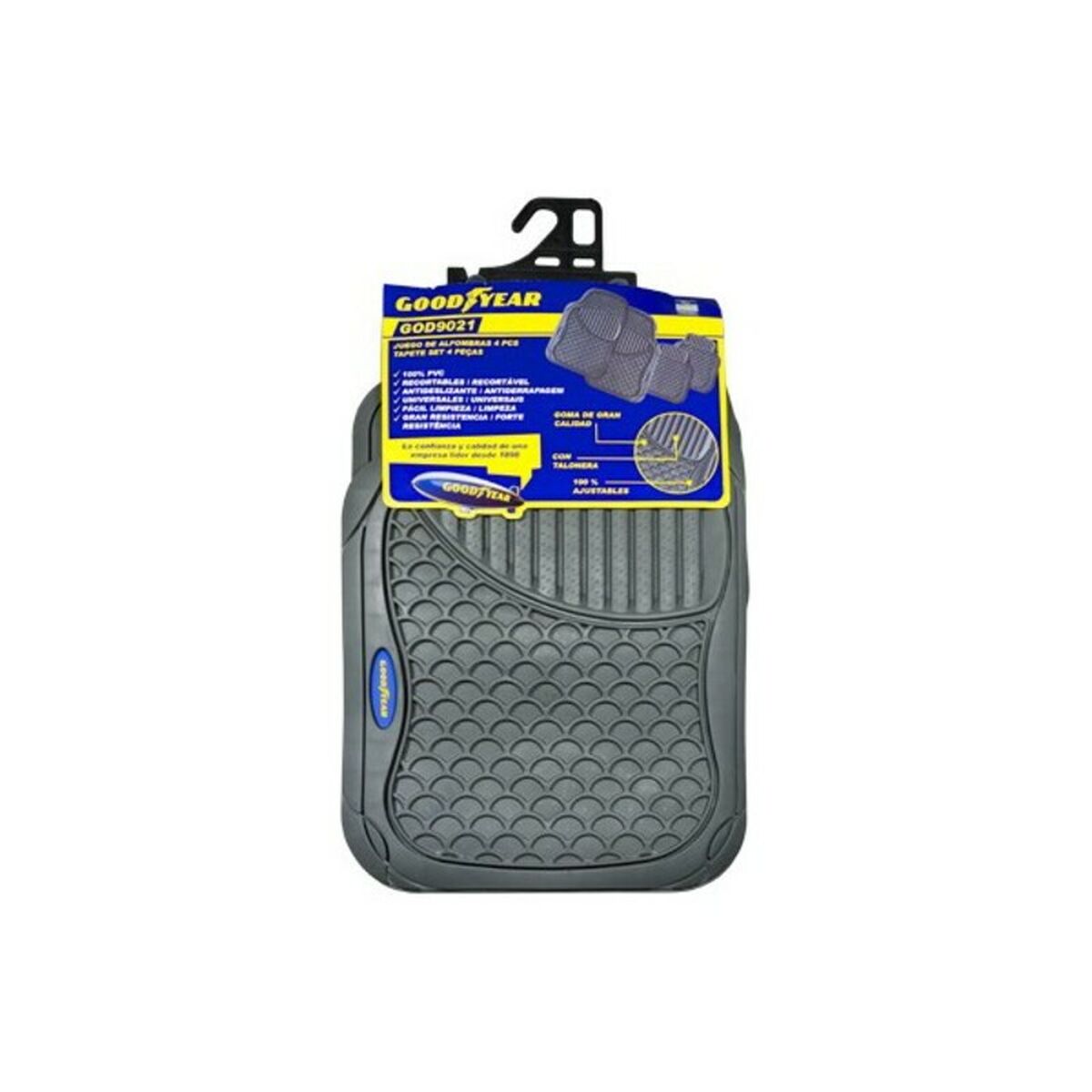 Автомобильный коврик Goodyear GOD9021 Нескользящий-3