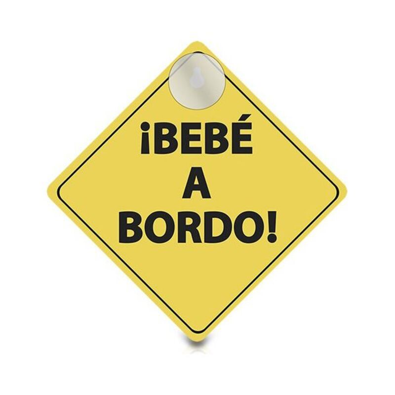 Знак для автомобиля ¡Bebé a Bordo!-2