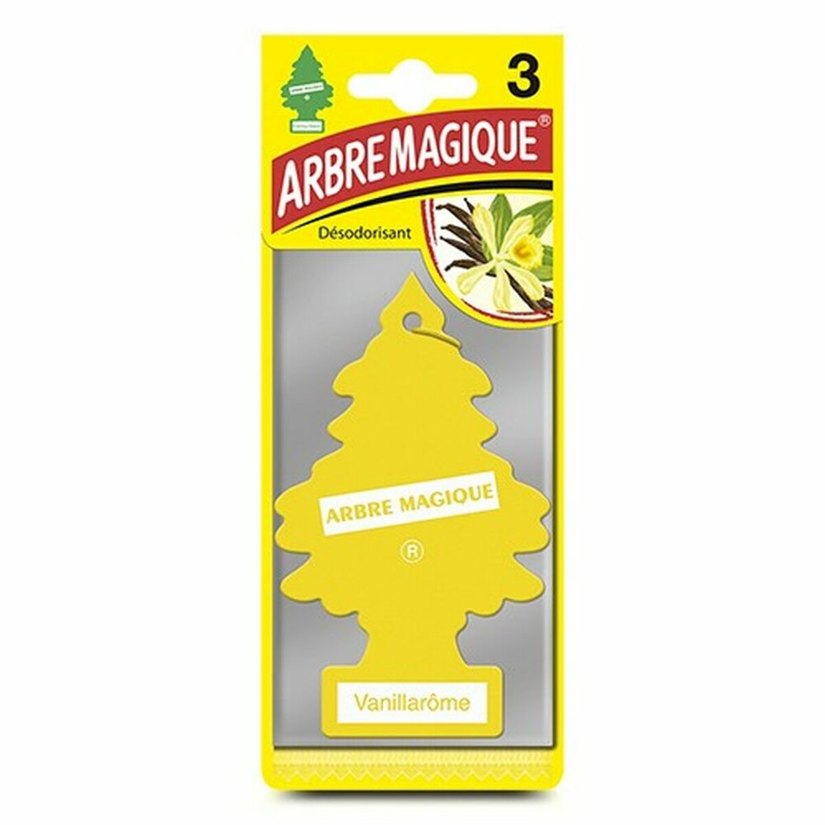 Освежитель воздуха для автомобилей Arbre Magique PER90517 3 uds Ваниль-3