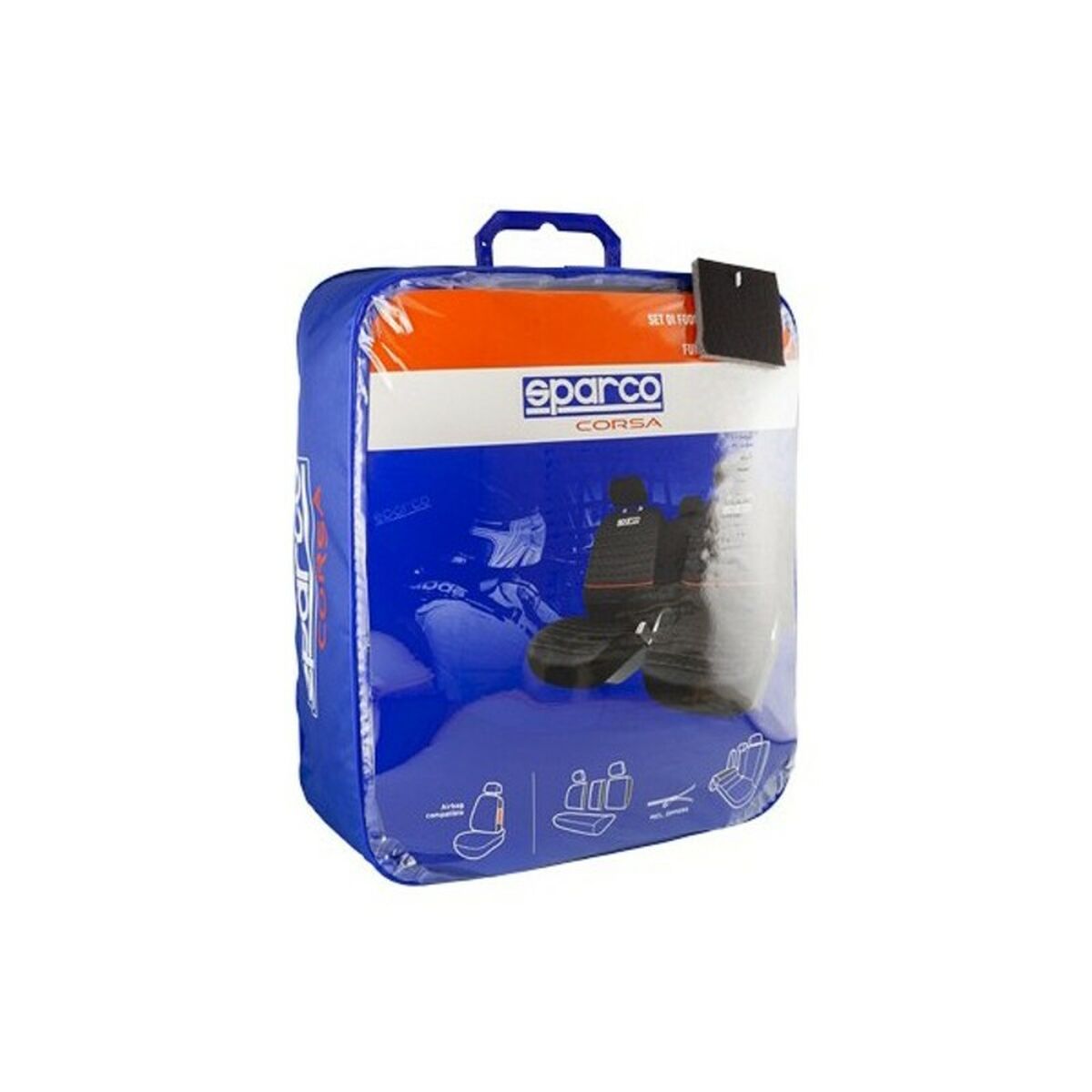 Комплект чехлов на сиденья Sparco Lazio Универсальный (11 PCS)-2