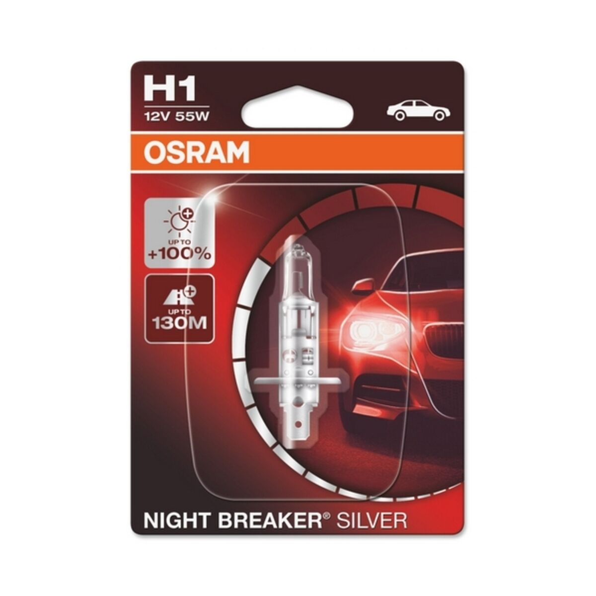 Автомобильная лампа Osram 64150NBS H1 12V 55W-2