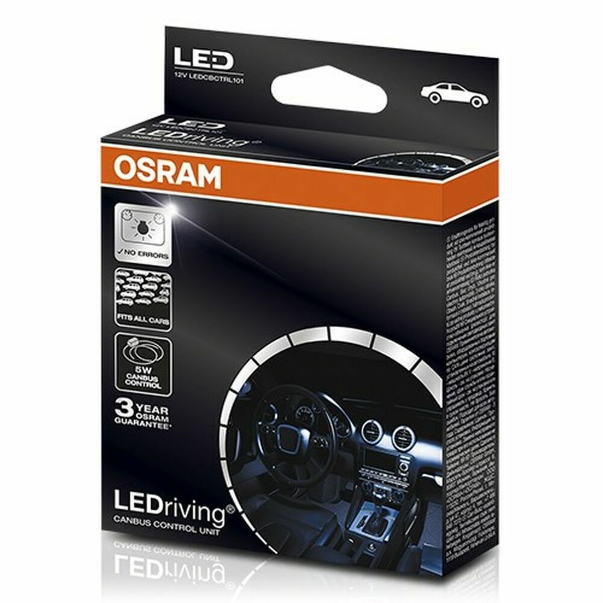 Адаптер Osram LEDCBCTRL101 5 W CANbus LED (2 uds)-2