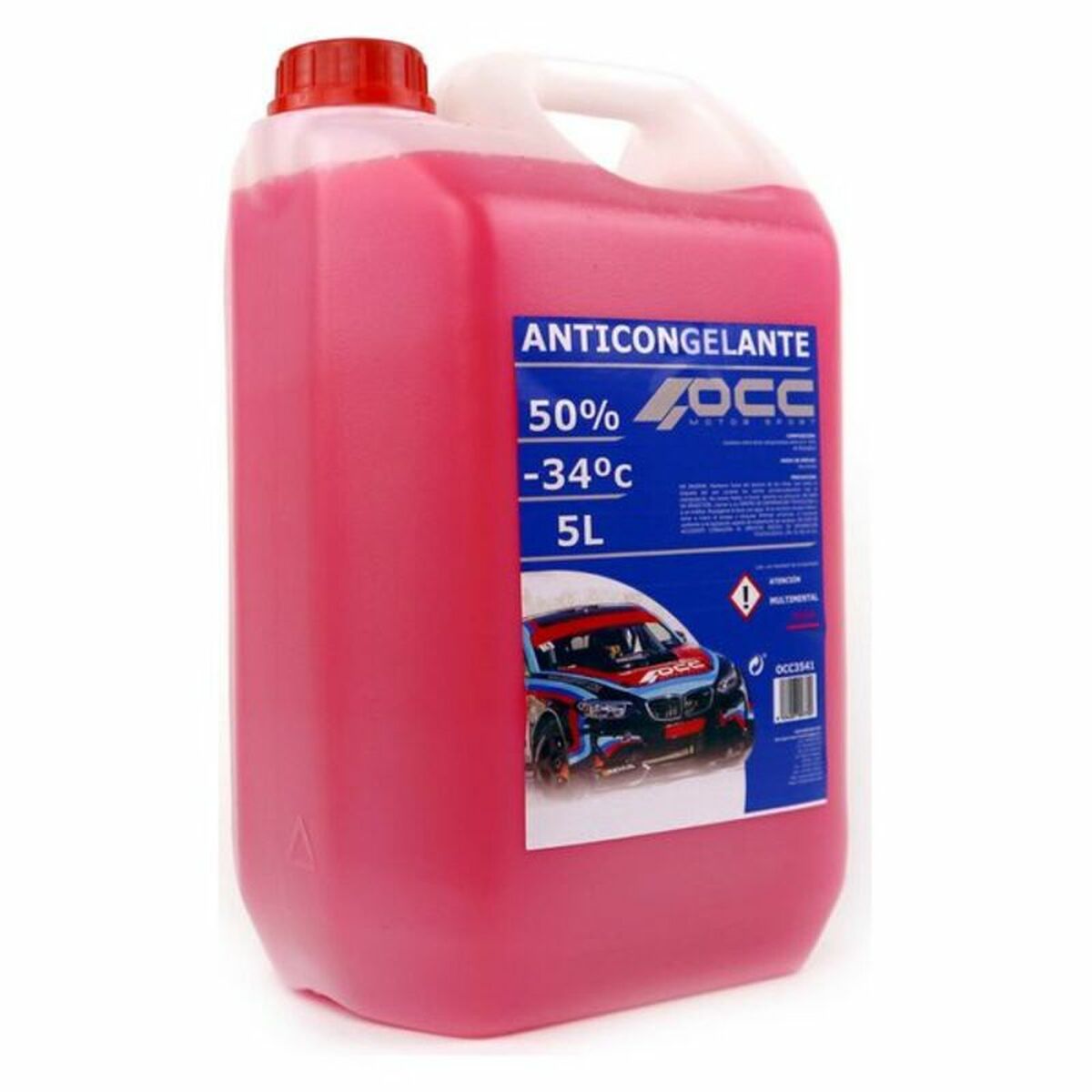 Антифриз OCC Motorsport 50% Органический Розовый (5 L)-2