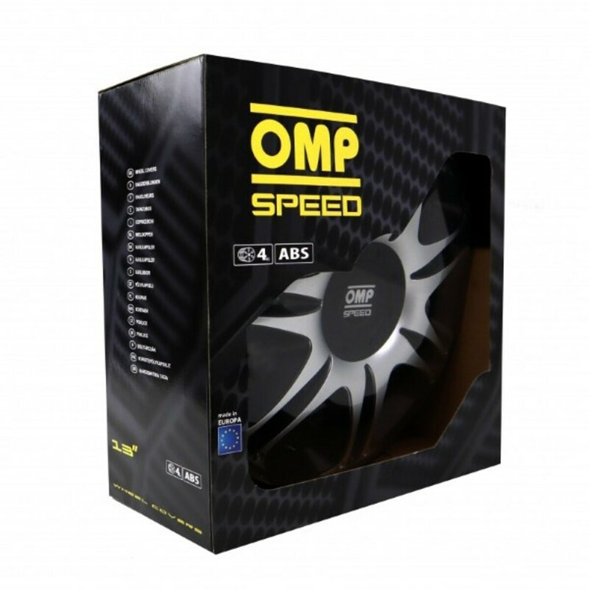 Caps OMP Ghost Speed Black Silver 13 (4 uds)-2