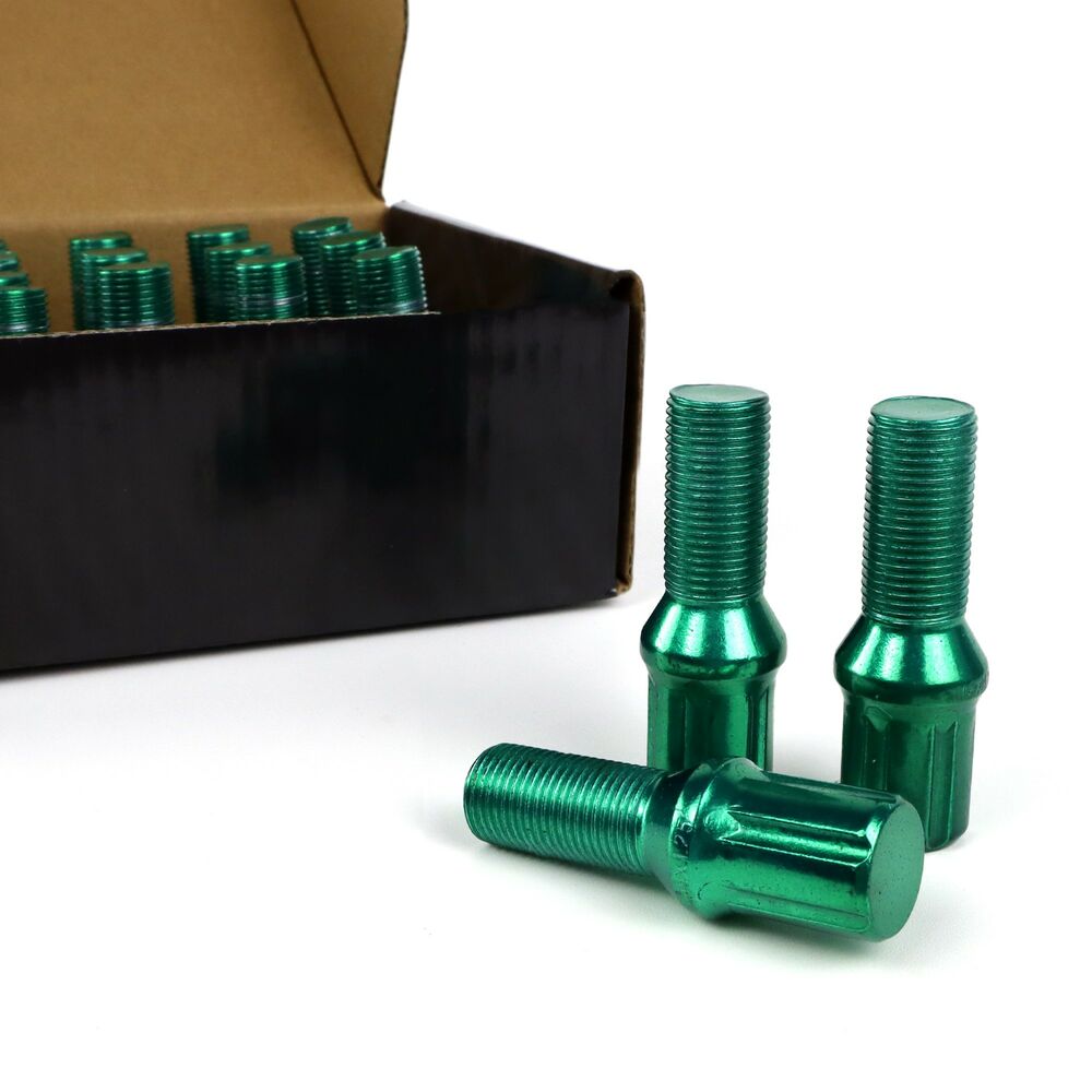 Set Гайки OMP 27 mm Зеленый 20 uds M12 x 1,25-4