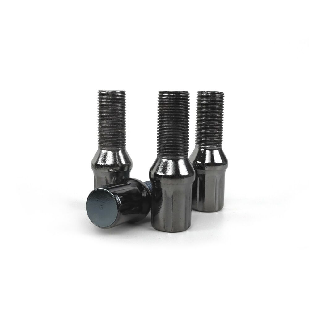 Set Nuts OMP 27 mm Anthracite 20 uds M12 x 1.50-3