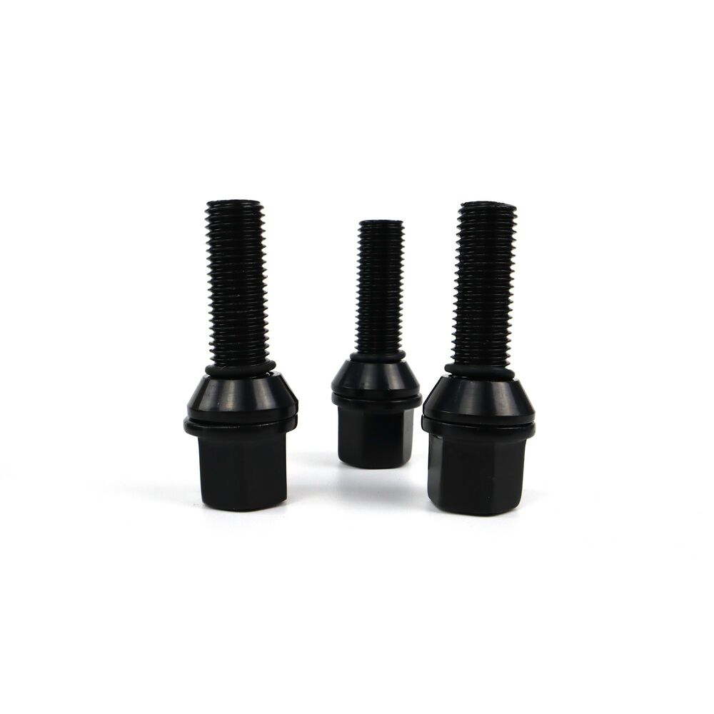 Set Nuts OMP 27 mm Black 20 uds M14 x 1.25-4