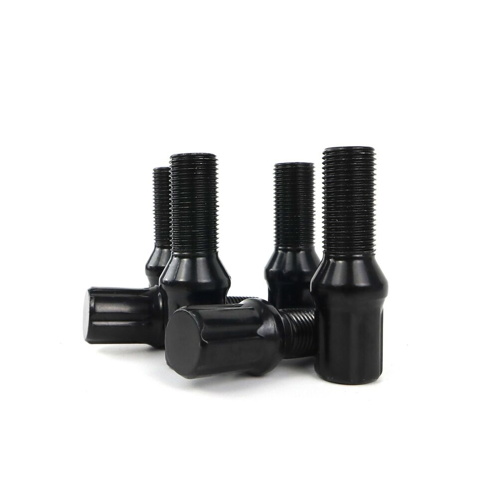 Set Nuts OMP 27 mm Black 20 uds M14 x 1.25-5