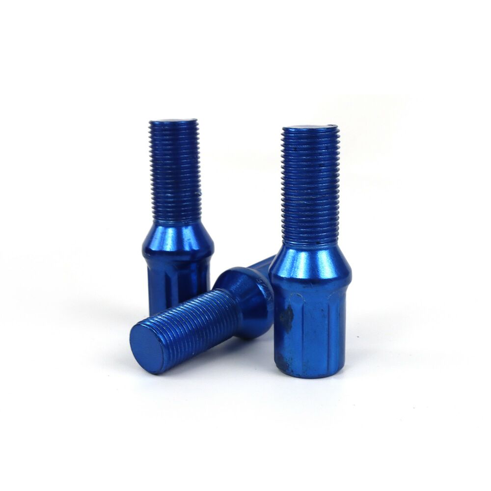 Set Гайки OMP 27 mm Синий 20 uds M14 x 1,25-2