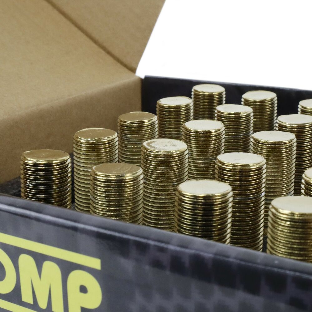 Set Nuts OMP 27 mm Yellow 20 uds M14 x 1.25-3