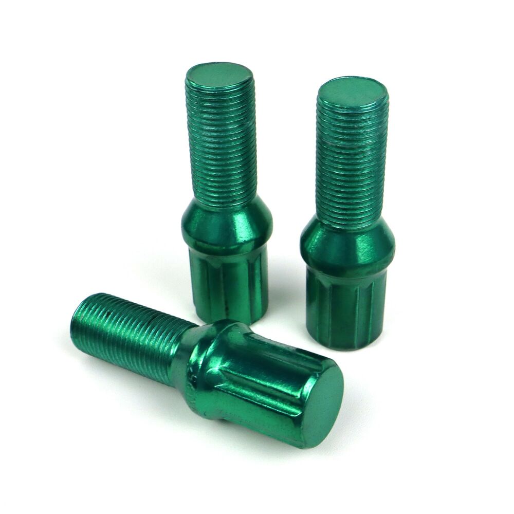 Set Гайки OMP 27 mm Зеленый 20 uds M14 x 1,25-3