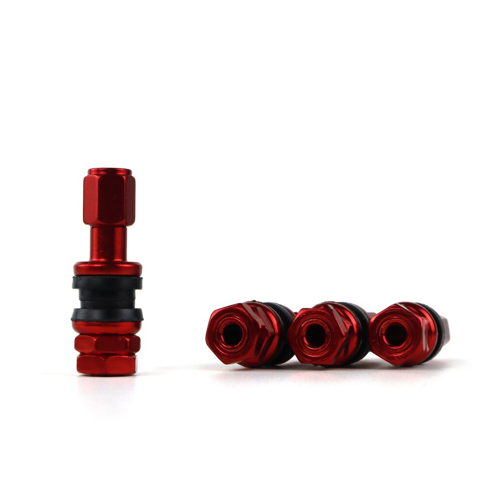 Valve OMP Red Aluminum 4 uds-2