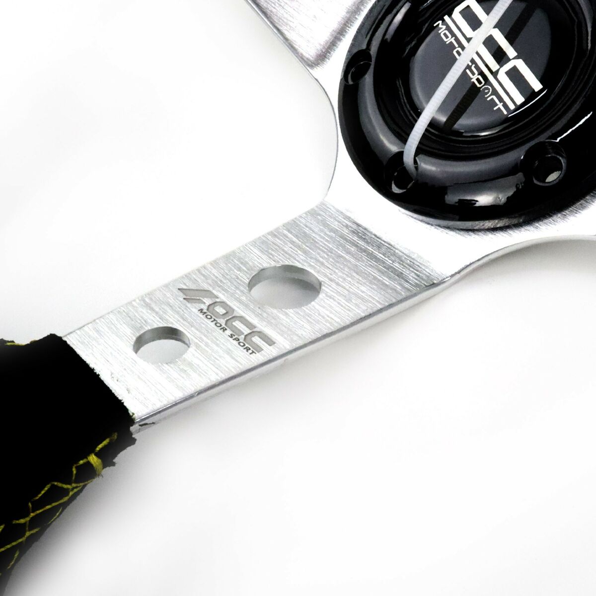 Racing steering wheel OCC Motorsport OCCVOL001 Black Ø 35 cm Suede-2