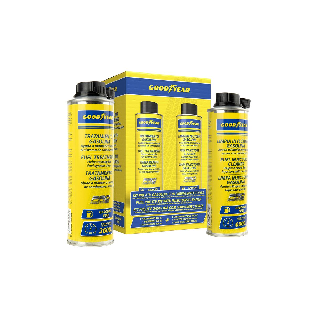 Очиститель бензиновых форсунок Pre-ITV Goodyear 300 ml-5