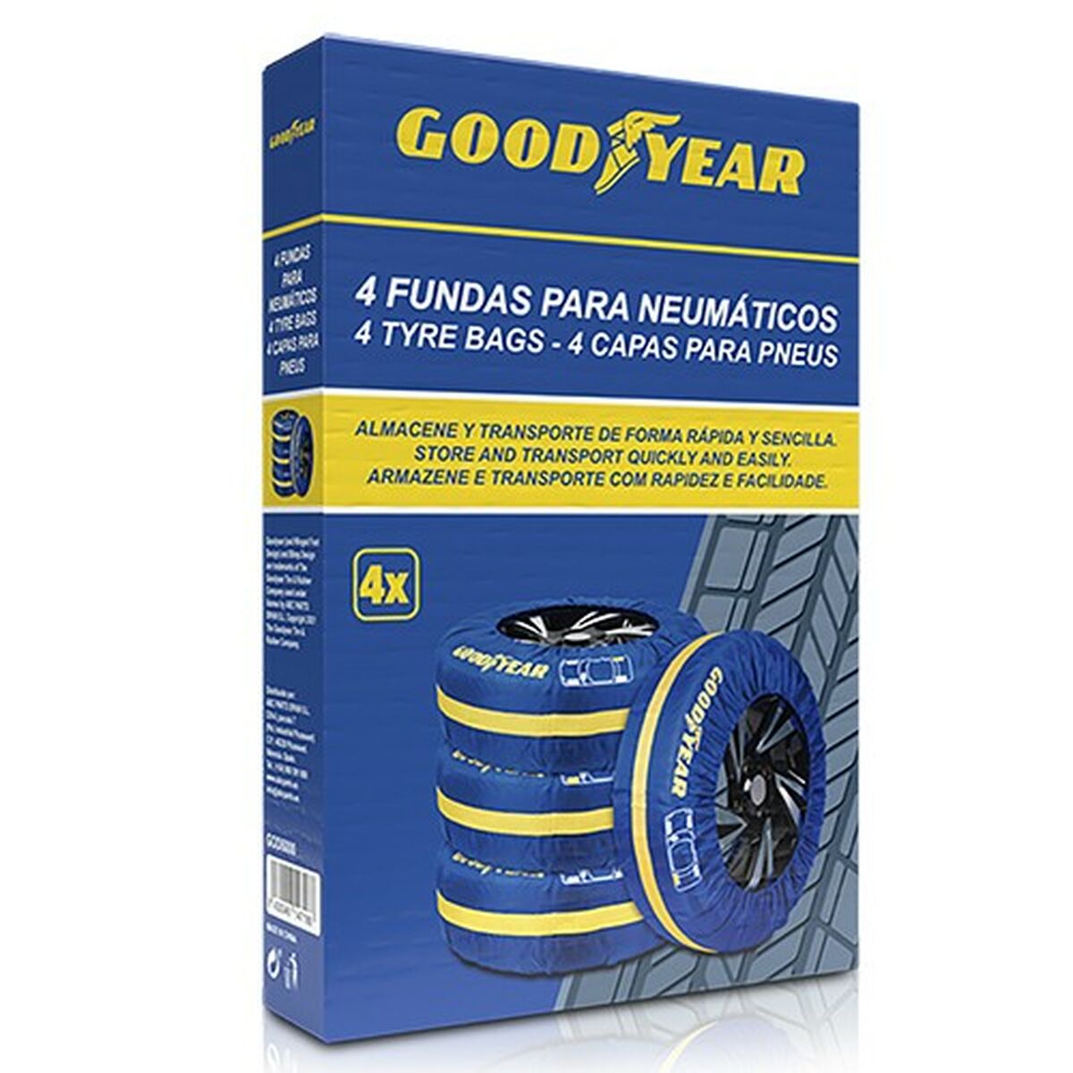 Комплект чехлов для шин Goodyear GOD6000 (4 штук)-2