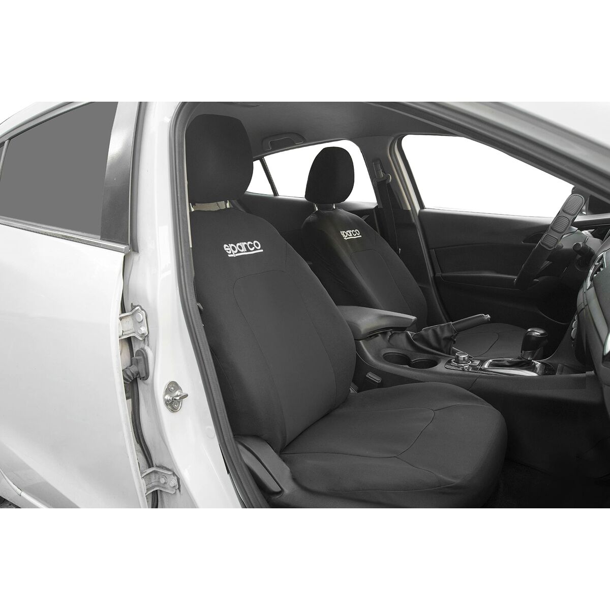 Sparco Sport Seat Covers Set Black-3