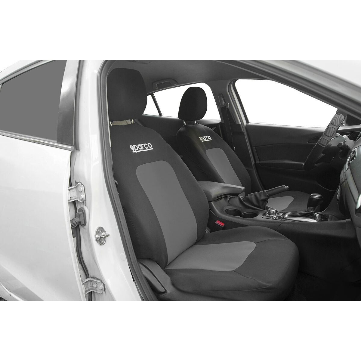 Sparco Sport Seat Covers Kit Black/Grey-3
