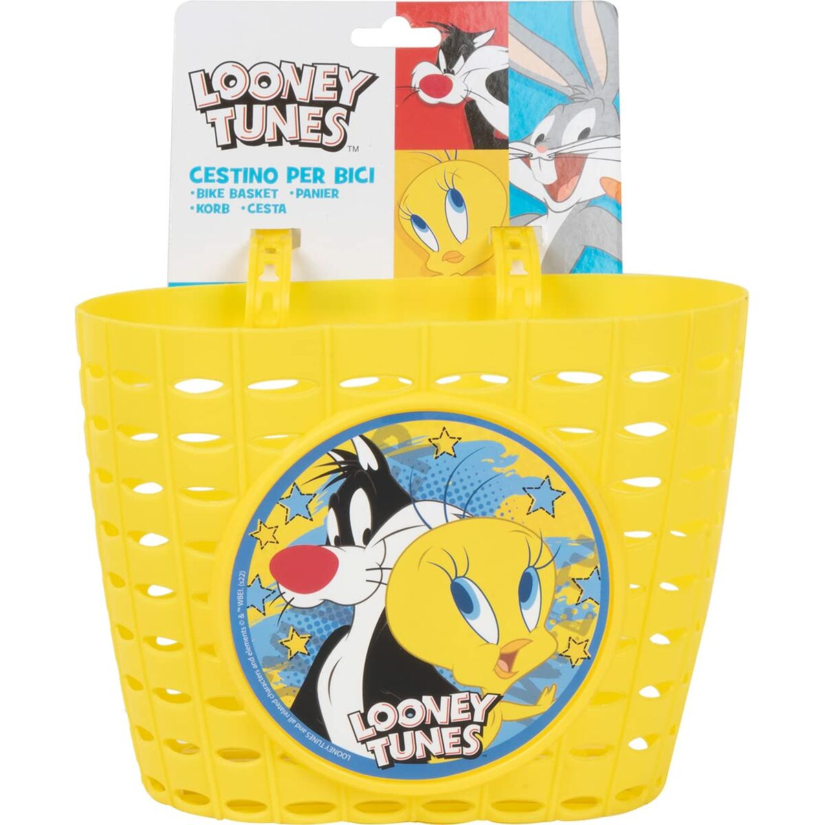Корзина для детского велосипеда Looney Tunes CZ10960 Жёлтый-2