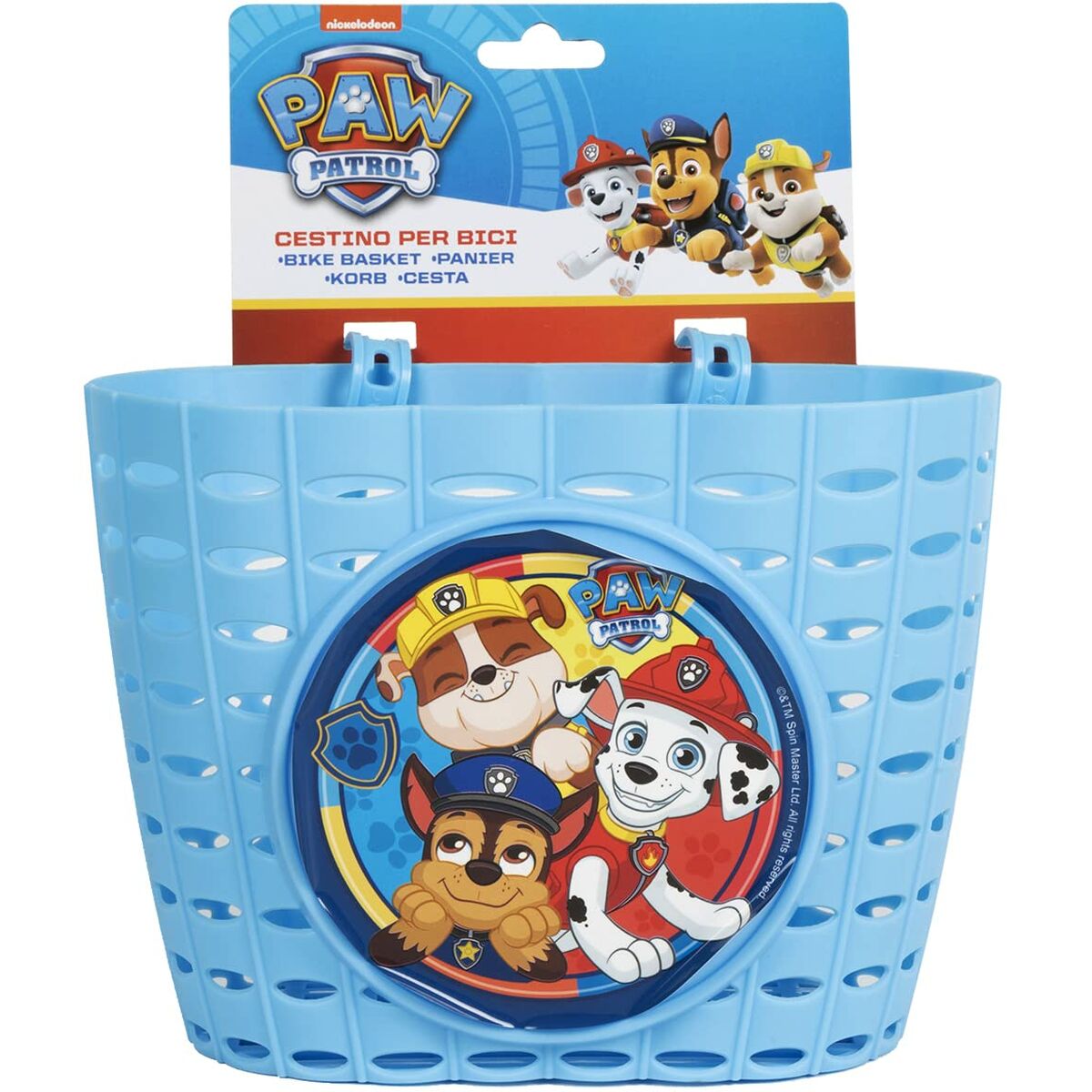 Корзина для детского велосипеда The Paw Patrol Синий-3