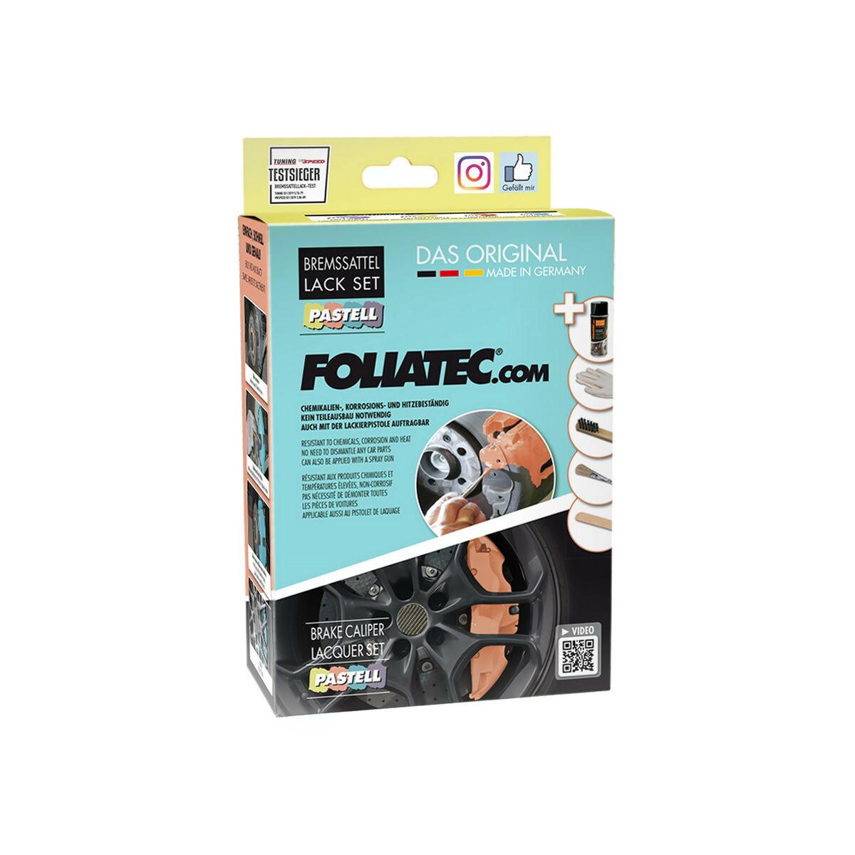 Coliatec FO2221 Brake Calipers Vanilla Yellow-4