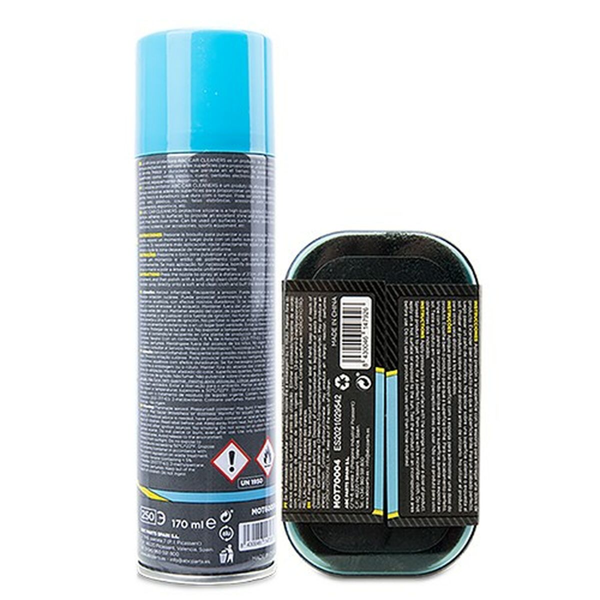 Набір для чищення та зберігання ABC Parts ZABC12201 Очищувач приладової панелі Ocean 170 ml 2 Предмети-2