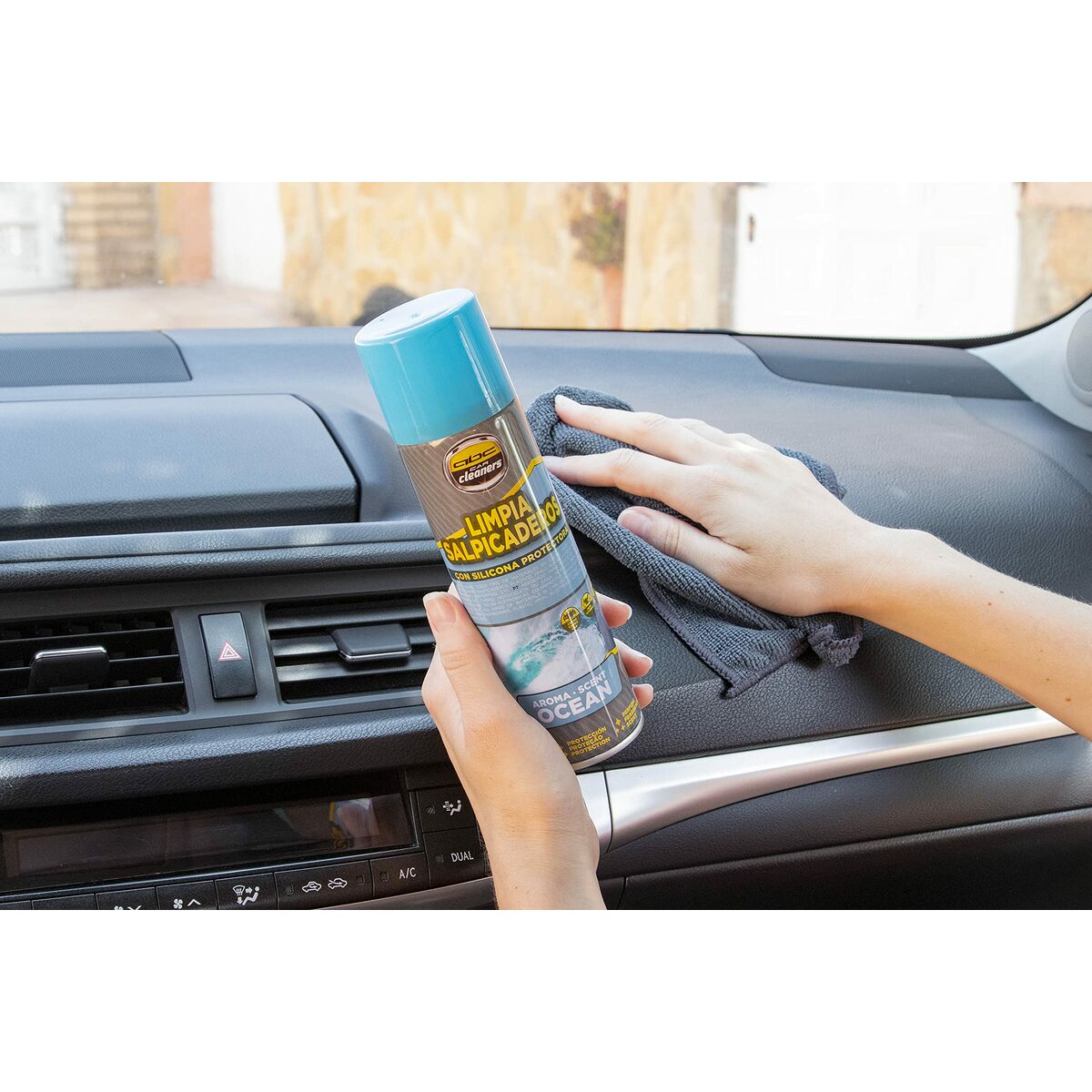 Набір для чищення та зберігання ABC Parts ZABC12201 Очищувач приладової панелі Ocean 170 ml 2 Предмети-3