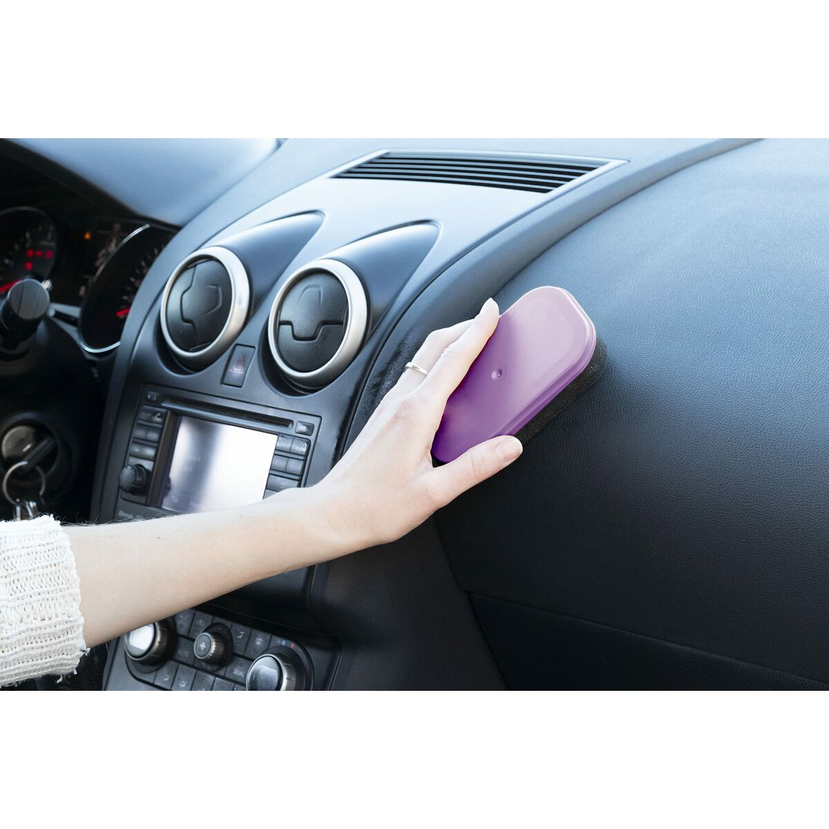 Набір для чищення та зберігання ABC Parts ZABC12202 Очищувач приладової панелі Нова машина 170 ml 2 Предмети-5