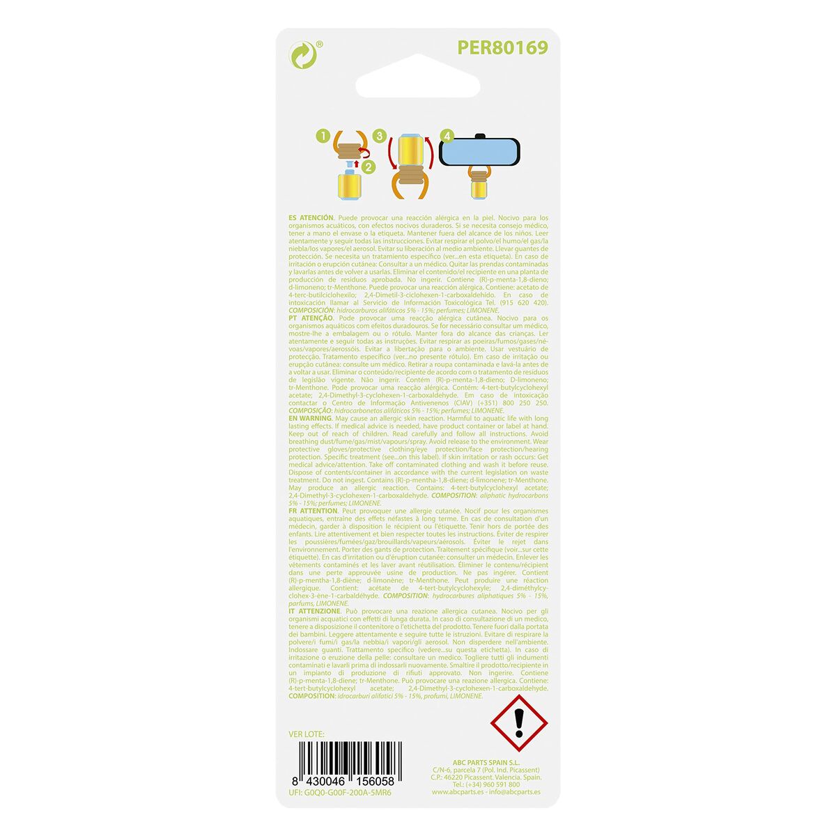 Paradise Scents Apple Car Air Freshener-3