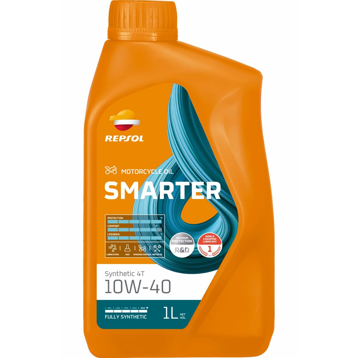 Repsol Smarter 10W40 1 L motorcycle engine oil-2