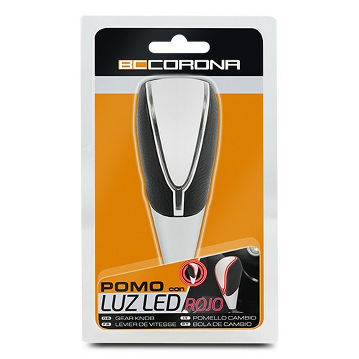 Gear lever handle BC Corona POM30801 Universal LED Light Charger Red-3