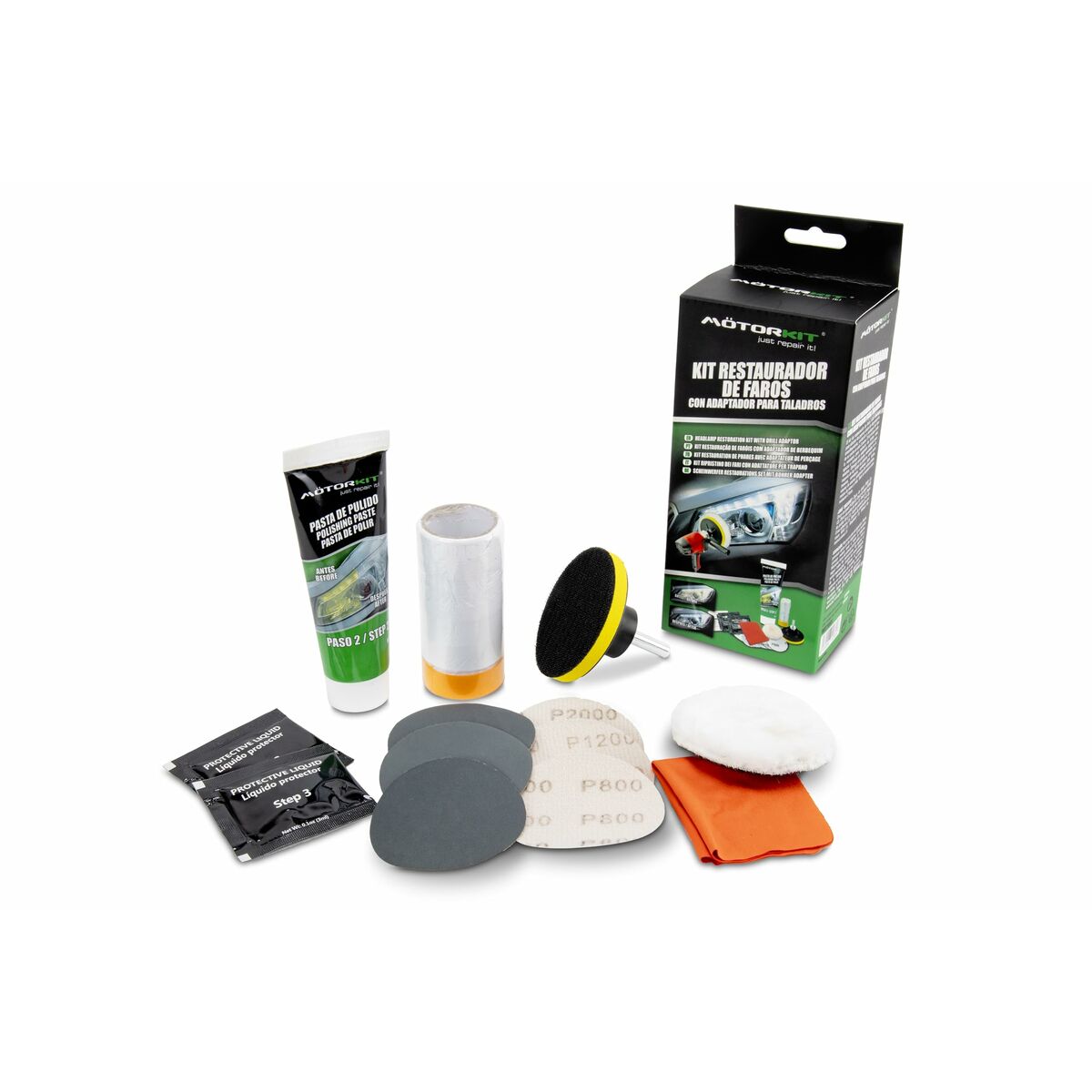 Реставратор фар Motorkit MOT1005 дрель-2