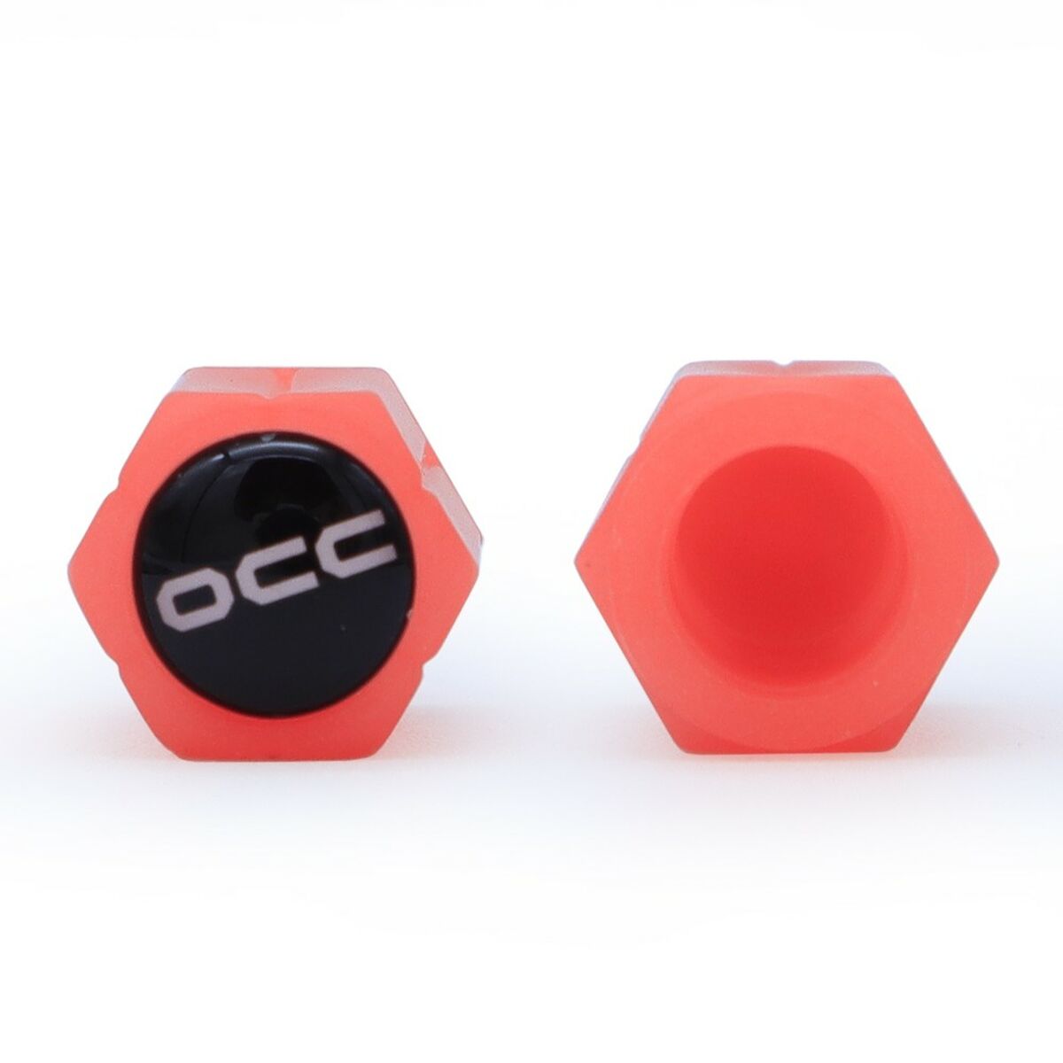 Set of plugs OCC Motorsport OCCLEV001 4 pieces Fluorescent Red-3