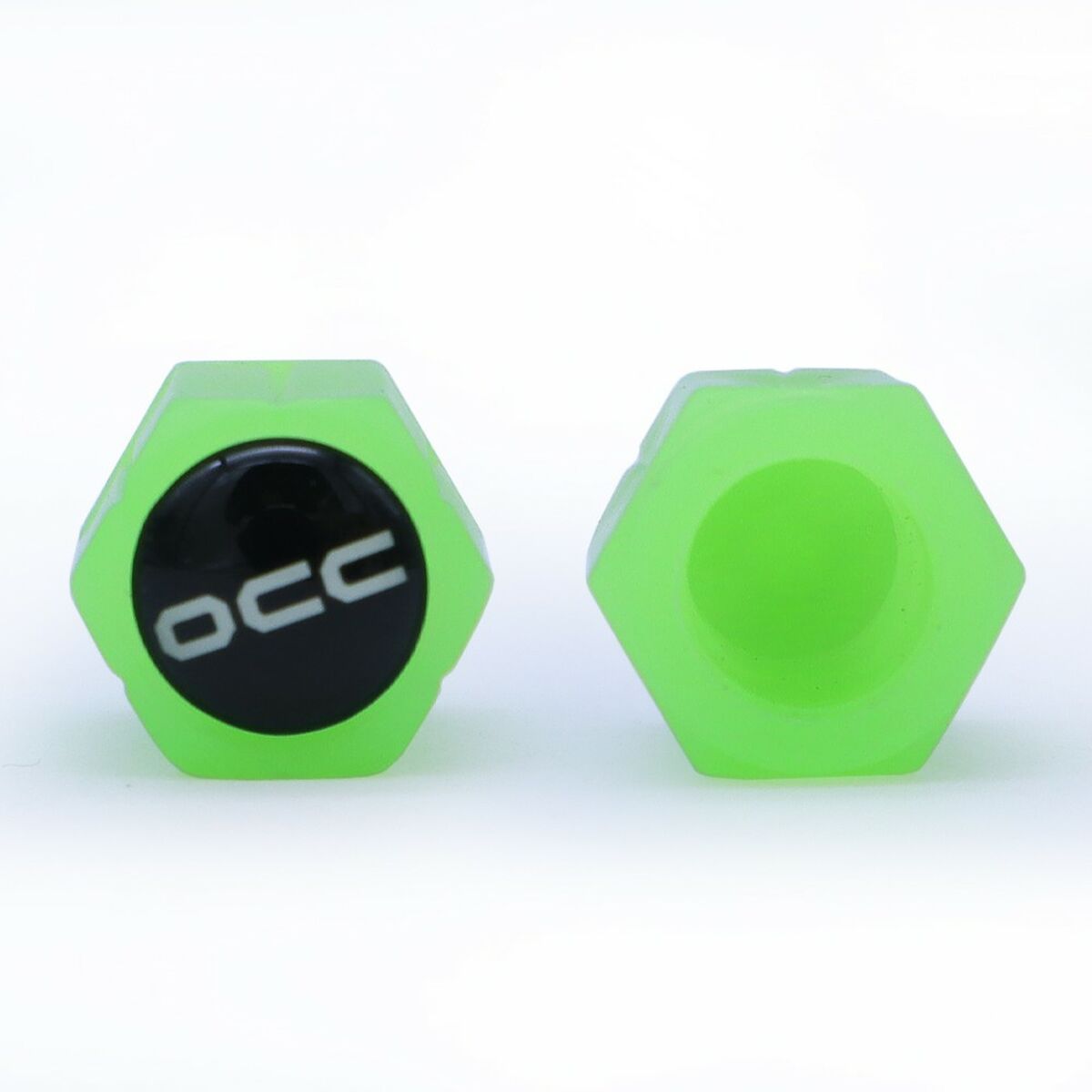 Set of plugs OCC Motorsport OCCLEV002 4 pieces Fluorescent Green-3