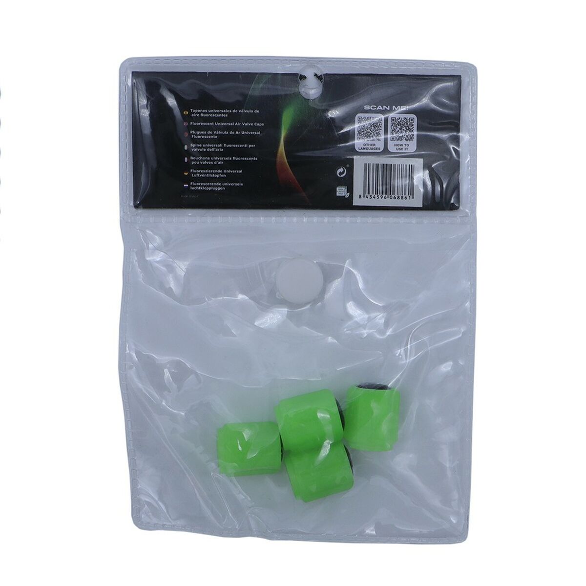 Set of plugs OCC Motorsport OCCLEV002 4 pieces Fluorescent Green-6