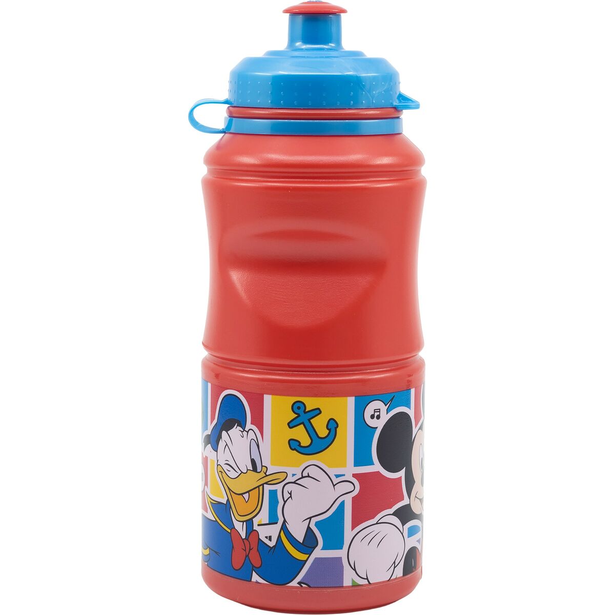 Бутылка с водой Mickey Mouse CZ11345 спортивный 380 ml Красный Пластик-3