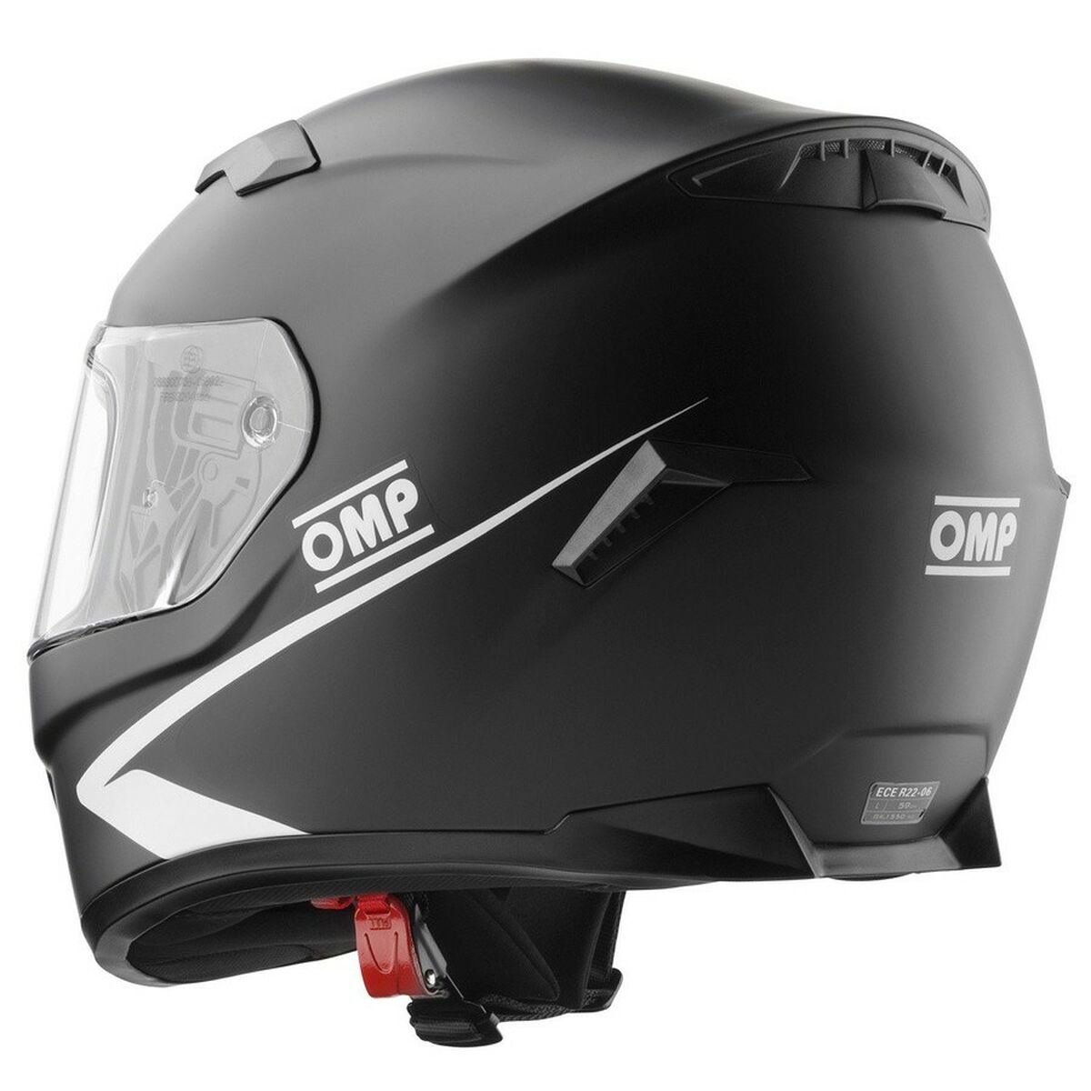 OMP CIRCUIT头盔EVO2 Matovo Black L-2