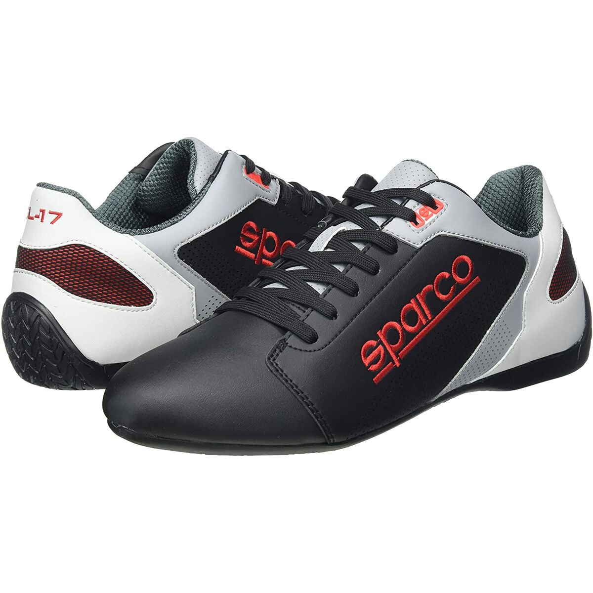 Sportschuhe Sparco SL-17 36 Schwarz Rot-2