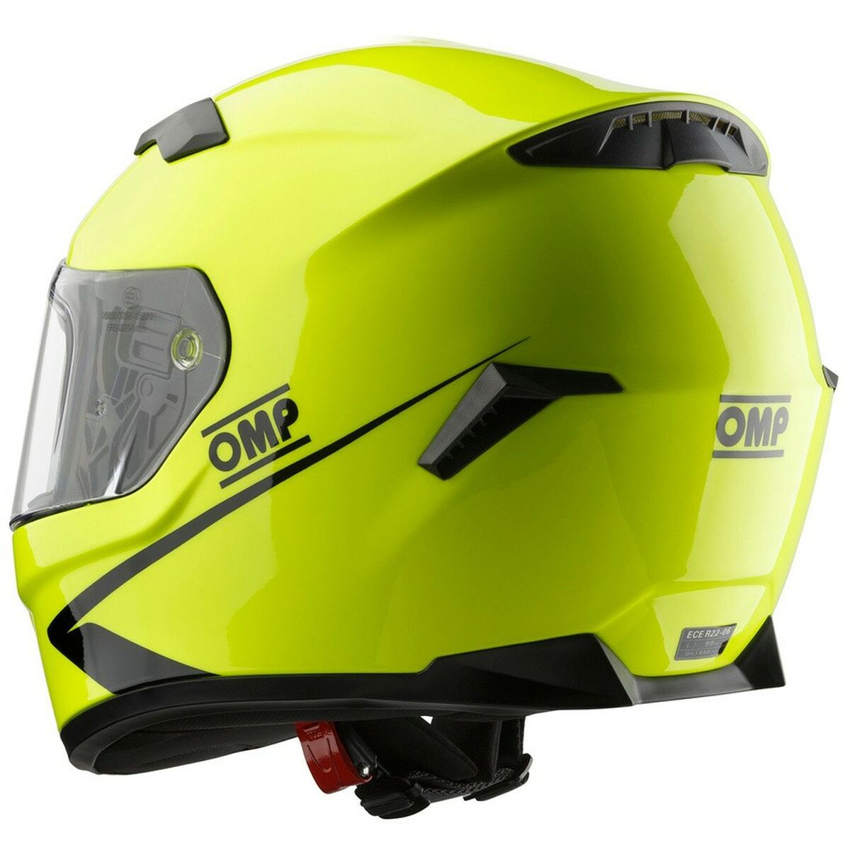 Полный шлем OMP CIRCUIT EVO2 Жёлтый Флюоресцентный XL-2