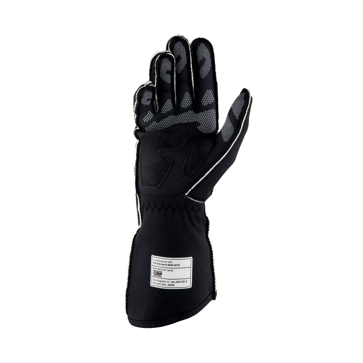 Перчатки OMP TECNICA Чёрный XL FIA 8856-2018 (1 штук)-3