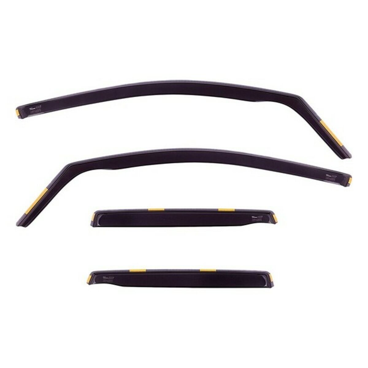 Жел дефлекторы HEKO 17120 5D Фронтальды 4 pcs артқы