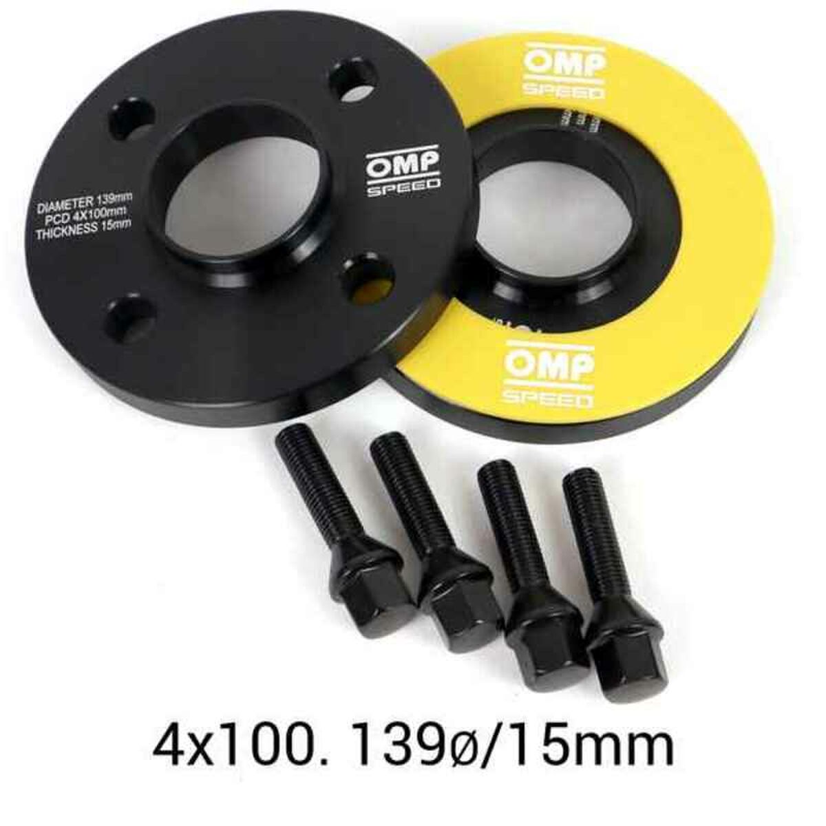 OMP 4x100 56.6 M12 x 1.5 15 mm Separator Set-6