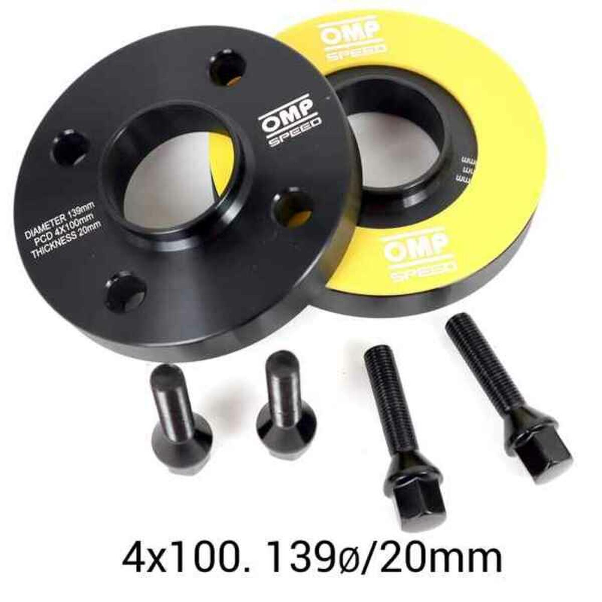 OMP 4x100 57.1 M12 x 1.5 20 mm Separator Set-5